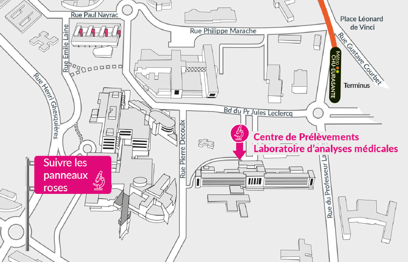 plan Centre de Prélèvements
